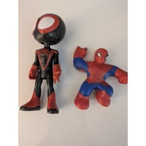 2021 Hasbro Spidey  Miles Morales 9" Heroes Of Goo Jit Zu Mini Figure